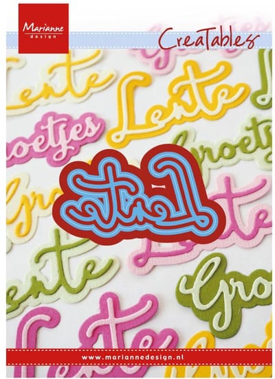 Marianne Design Creatables Snij en Embosstencil - NL - Lente