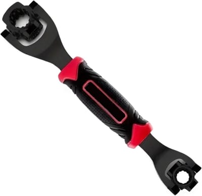 Universele Dopsleutel - Ratel Sleutel - Reparaties Uitvoeren - 52-in-1 Combinatie - 25 cm - Zwart