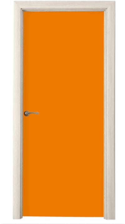 Deurposter 95x235 cm - Deursticker Oranje - Seizoenen - Herfst - Kleur - Meubelfolie zelfklevend - Deurfolie woonkamer - Interieurfolie fotobehang - Deur plakfolie - Deurstickers - Deurbehang sticker - Kamer decoratie