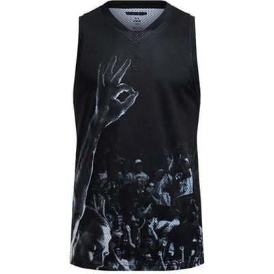 Under Armour Curry SS25 Tanktop Heren Zwart 6000783-001 M black