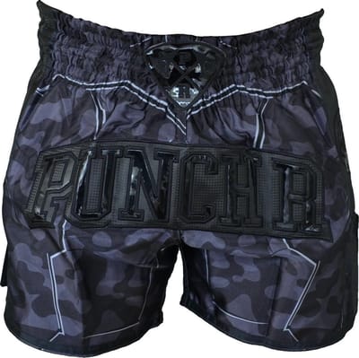 PunchR Kickboks Muay Thai Short Urban Camo Black - XXL