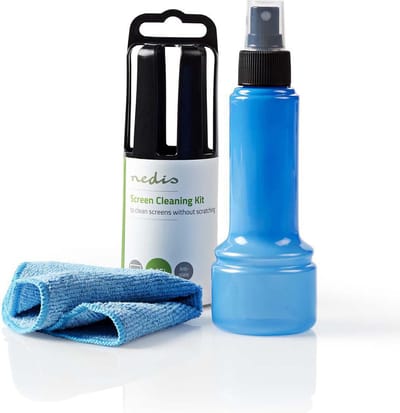Nedis Schermreiniger - Spray - 150 ml - Notebook / Smartphone / Tablet / TV-Scherm - Wisser inbegrepen