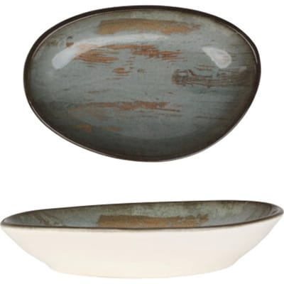 Bonna Serveerschaal - Madera - Porselein - 15 cm - set van 4