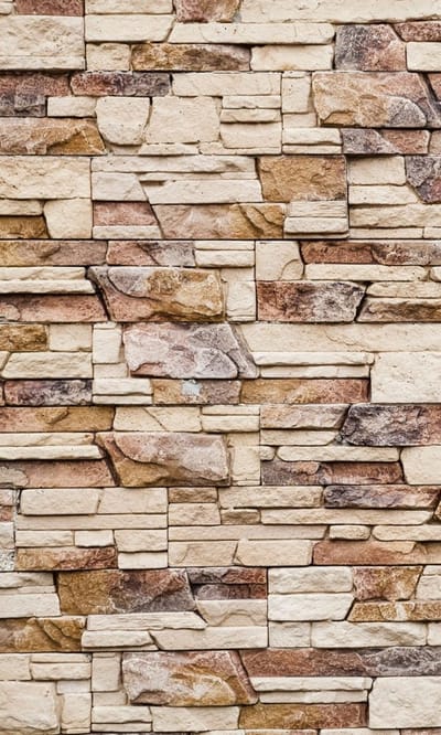 Fotobehang - Stone Wall 150x250cm - Vliesbehang