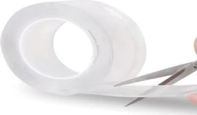Benson Sterke dubbelzijdige nano tape - 30 mm x 2 m - herbruikbaar en afwasbaar