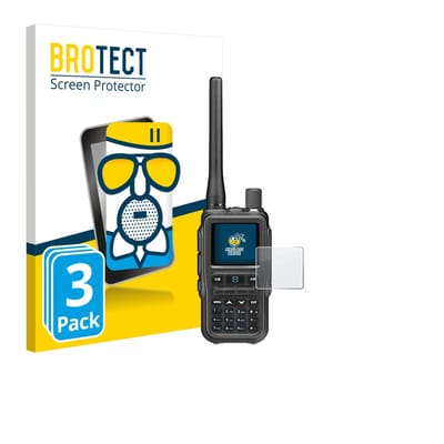 BROTECT - Screenprotector voor Baofeng UV5RMINI - Folie Beschermfolie Beschermglas matte 3 Stuks