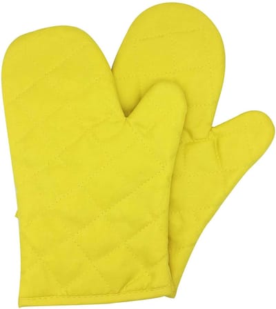 Dailygoods- Ovenhandschoenen Hittebestendig - Ovenwanten - Pannenlap - 1 Paar - Dikke Hittebestendige Ovenhandschoenen - Vijf Kleuren - Keukenhandschoenen