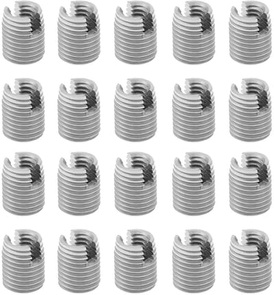 20 Stuks M4 Zelftappende Draadinvoeren van RVS, Draadversterkers, Spiral Repair Kit voor Bevestiging
