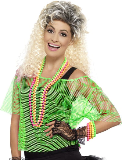 Visnet top neon groen - Maat M/L