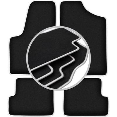 CARLUX-SILVER automatten voor: Fiat Seicento hatchback (1998-2010)