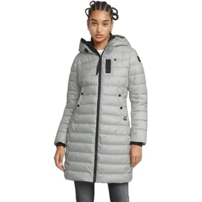 Slim fit dames gewatteerde jas met capuchon G-Star Whistler