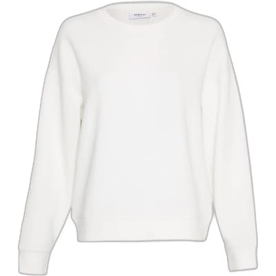 MSCH Copenhagen Mschima Q Sweatshirt Truien & vesten Dames - Sweater - Hoodie - Vest- Ecru - Maat M/L