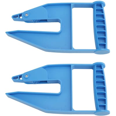 Paar Mattenverplaatsers Gereedschap Heavy Duty Stallen Handvatten Grijpers Ergonomische Trekker Tijd en Arbeid Besparend voor