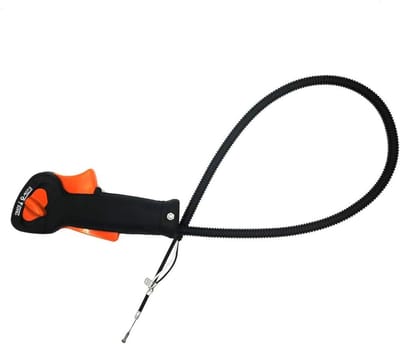 Gaskabel Set - Bedieningskabel Trimmer - Onderhoud Gazon - Directe Vervanging - 22cm Pakket - Zwart