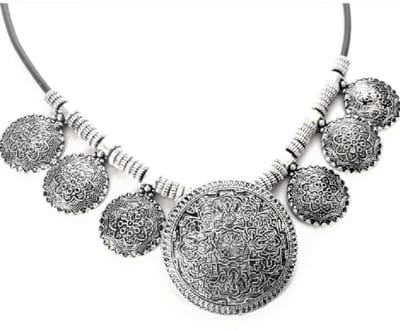 Ketting- Metaal- Rond- 50 cm- Charme Bijoux
