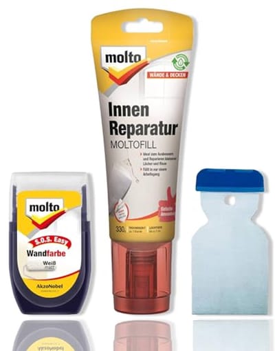 Reparatieset voor Gaten en Scheuren in Muur en Plafond - Wit