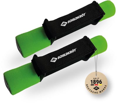 Schildkröt Fitness Dumbbells - 2 x 0.5 kg - Gietijzer - Groen