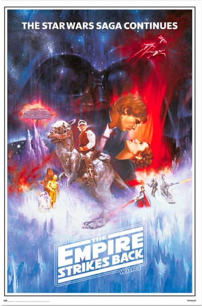 Poster Star Wars Classic El Imperio Contrataca 61x91,5cm