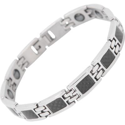 Modieuze Dames Magnetische Armband Arthritis Pijn Vermoeidheid Verlichting Hoge Sterkte Magnetische Armband white