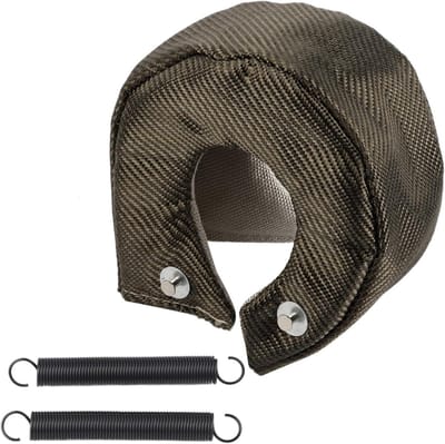 Enkele Titanium Turbo Warmtebeschermers voor T3, GT35, GT37, GT40 en GT42 Turbochargers