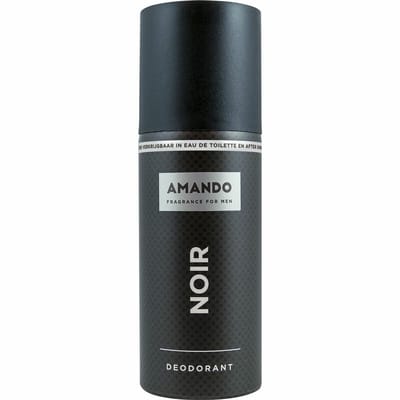 Amando Noir Deodorant Spray - 3 x 150 ml - Voordeelverpakking