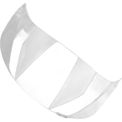 Visière de Casque Résistance aux Chocs Anti-buée Protection UV Coupe-vent Haute Définition pour Moto white