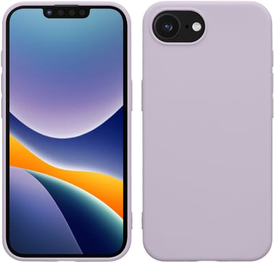 kwmobile telefoonhoesje geschikt voor Apple iPhone 17e / iPhone 16e - Hoesje voor smartphone - Back cover in lavendel