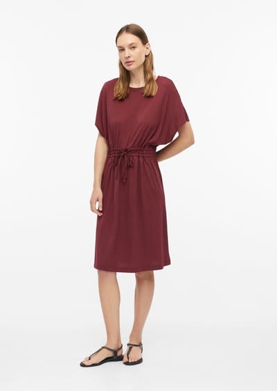 s.Oliver  Dresses Burgundy Taglia: 44 | Abiti in T-Shirt Outlet | Donna | Marrone