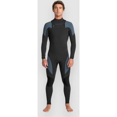 Quiksilver Mercury 4/3 Fz Primaloft Wetsuit blauw