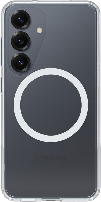 OtterBox Symmetry Series with Magnets voor Samsung Galaxy S25, transparant - Geen retailverpakking