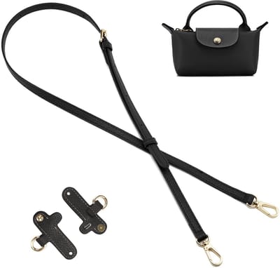 Dailygoods- Schouderriem Hoogwaardig PU-leer - Verstelbaar - Schouderband voor Tas - Tas Band - Vervanging voor Tassen - Klassiek en Modieus - Tassenriem