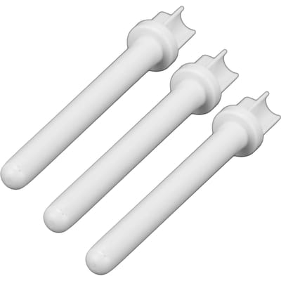3 stuks Naaimachine Spoel Wit Plastic Kleermakerij Hulpaccessoires voor Handwerk Liefhebber white