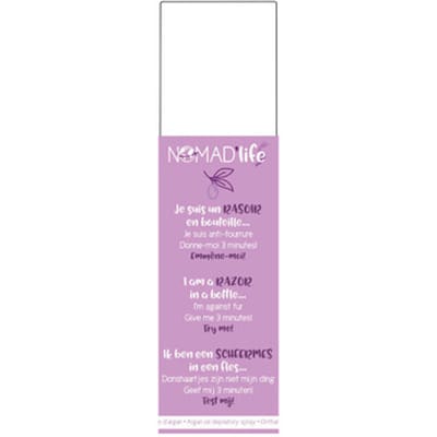Make-up remover &amp; Gezichtsreiniger Nomad'life Ontharingsmousse Neem Me Mee - Argan