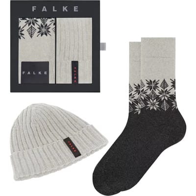 Christmas giftset heren – Light grey melange – 39-42