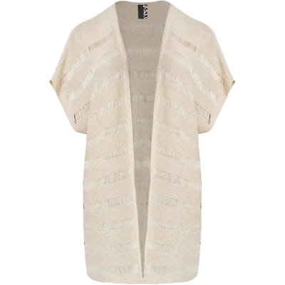 Gebreide textuurcardigan dames Mat Fashion