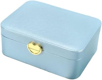 Juwelendoos - Opberger Sieraden - Ordelijk Houden - Dubbele Organizer - 22x16x8.5cm - Zwart