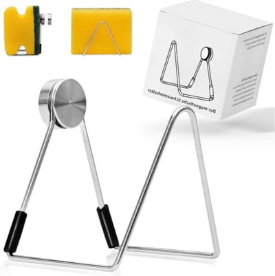Vaatdoekhouder magnetisch roestvrij staal - sponshouder keuken - keukengerei houder - spoeldoekhouder - 541 x 48 x 579 cm Vaatdoekhouder magnetisch