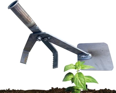 Plantensteltrekker - Worteltrekker Stamverwijderaar - Tuinonderhoud Bodemvoorbereiding - Verstelbaar Grijpgereedschap Getande Bek - 36 x 20 x 15 cm - null