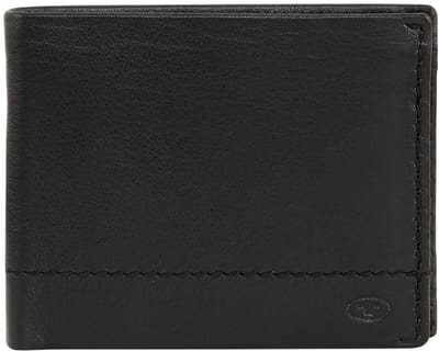 Tom Tailor - TTKAI Portemonnee van leer - Maat ONESIZE - schwarz / black