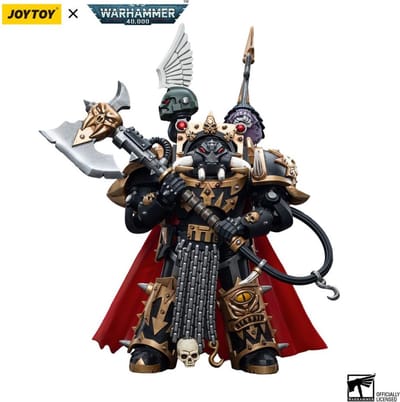 Chaos Space Marines Black Legion Chaos Lord in Terminator Armour SCALE:1/18.