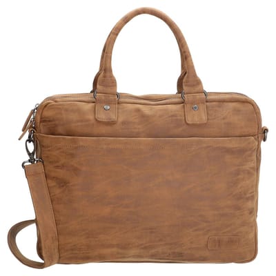 Enrico Benetti Madrid 54558 Laptoptas aktetas met 15" laptopvak - kunstleer - Bruin