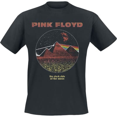 Pink Floyd DSTOM Pyramids Vintage Heren T-shirt - zwart - XXL