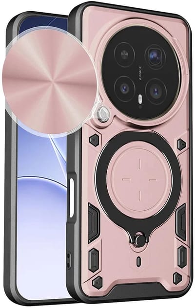 Hoesje geschikt voor HONOR Magic8 Pro - Techsuit CamGuard Pro Back Cover - Roségoud