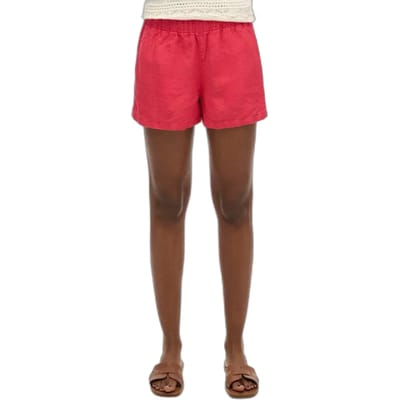 Superdry - Linnen short - Dames - Korte broeken