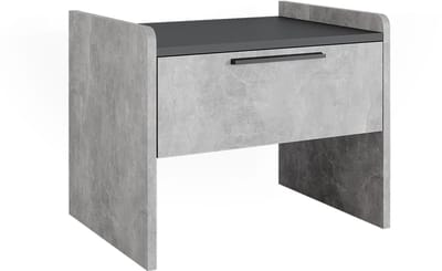Vicco Roman Eetkamerbank – 53.5 x 41.1 cm met 1 lade Beton