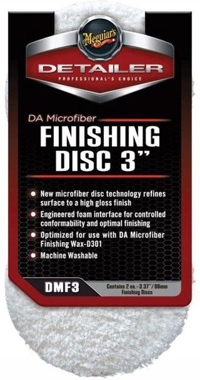 Meguiar's DA Microfiber Finishing Polijstschijf 80mm - 2 stuks