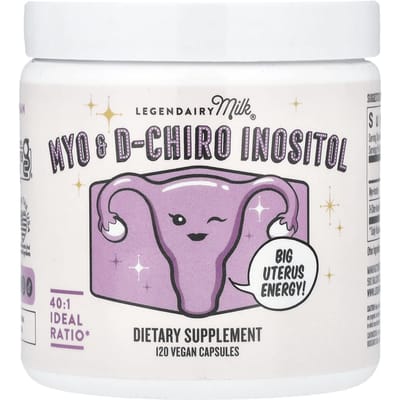 Legendairy Milk, Myo & d-Chiro Inositol, 120 Plantaardige Capsules