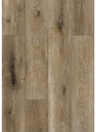 Mexen Clermont vinyl panelen 1240 x 182 mm SPC 6,5 mm, onderlaag IXPE 1,5 mm, 4 V-groef, Eik - F1053-1240-182-505-4V1-01