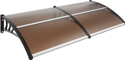 Voordeurluifel - Deurluifel - 199cm - Dakbedekking - Voordeur afdak - Polycarbonaat - UF50+ Zonweringsfolie