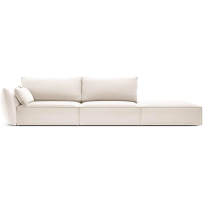 4-zitsbank Vanda rechts velvet | Mazzini Sofas